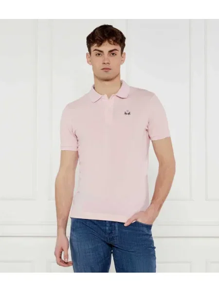 La Martina Polo | stretch pique roz