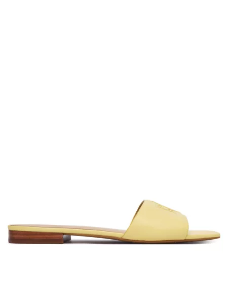 Papuci Lauren Ralph Lauren galben