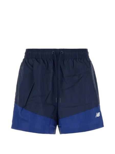 Lung pantaloni scurți New Balance din jerseu cu cordon gri