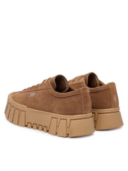 Tommy Jeans Laisvalaikio batai Platform Sneaker ruda