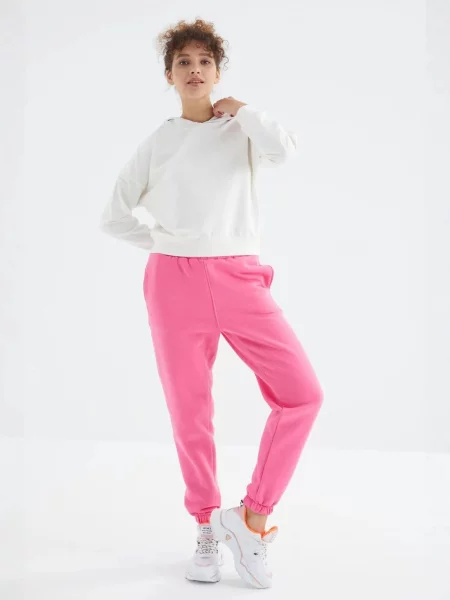 Tommy Life Sportovní kalhoty Jogginghose' pink