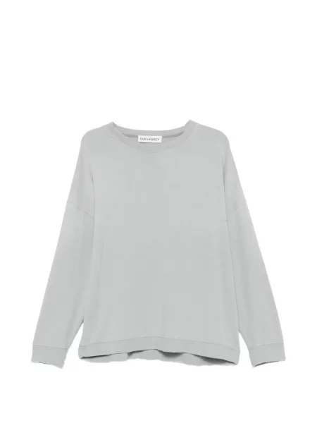 Hanorac crewneck Our Legacy cu decolteu rotund gri