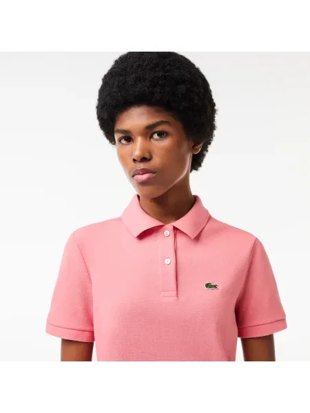 Lacoste Sukienka Polo Z Dzianiny Pikowej Lacoste