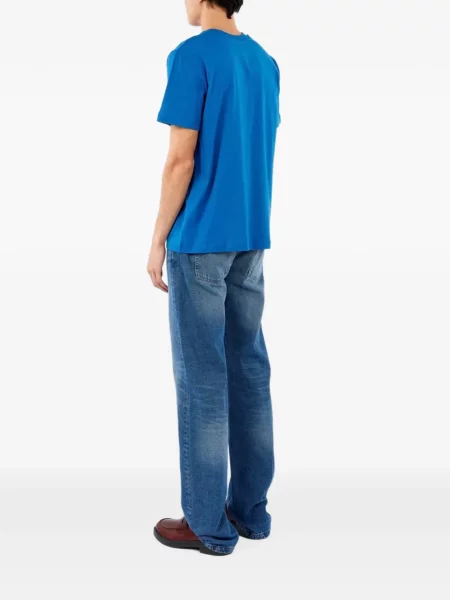 Tricou A.p.c. cu imagine albastru