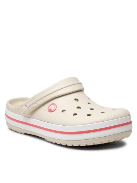 Natikači Crocs Crocband Stucco/Mellon bež