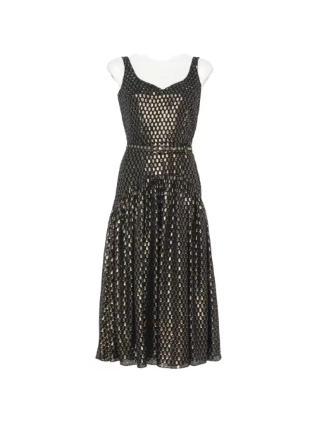 Rochie midi Parlor cu buline negru