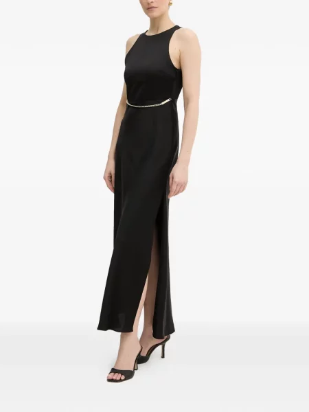 Rochie maxi Armani Exchange negru