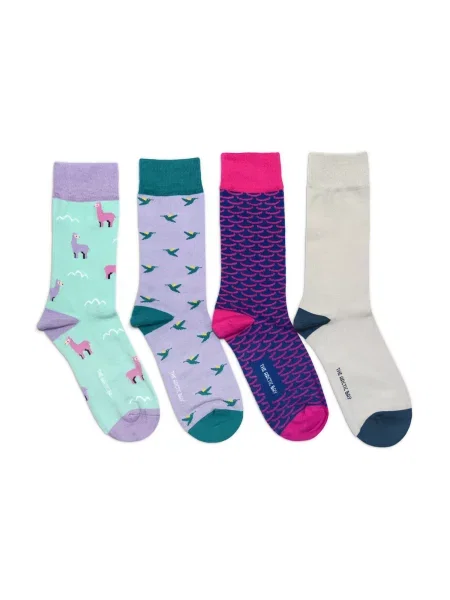 The Arctic Bay Ponožky 'ZEFYR EDITION Gift box 4 Pack Unisex zmiešané farby