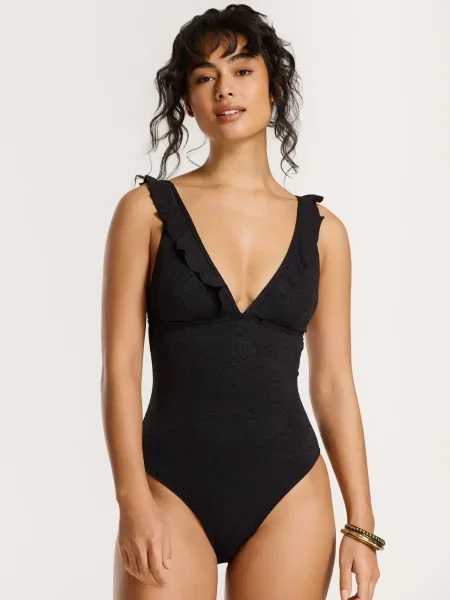 Shiwi Costum de baie întreg Bobbie' negru