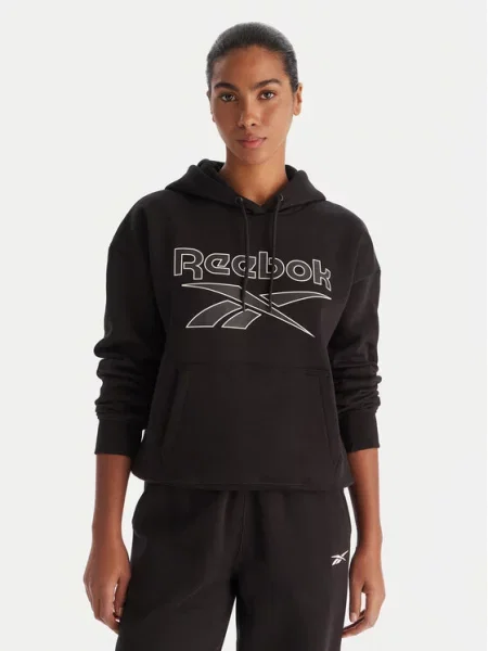 Reebok Μπλούζα Cali μαύρο