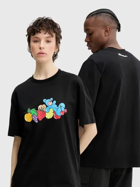 Тениска Inbetweeners с принт черно