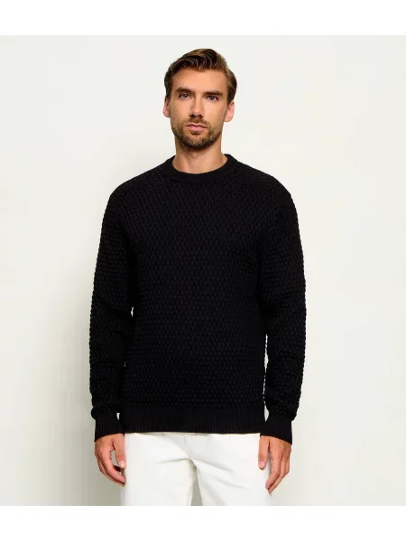 HUGO Pulover Sylas negru