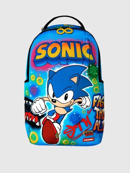 Дитячий рюкзак SONIC ON THE RUN 91 Sprayground блакитний