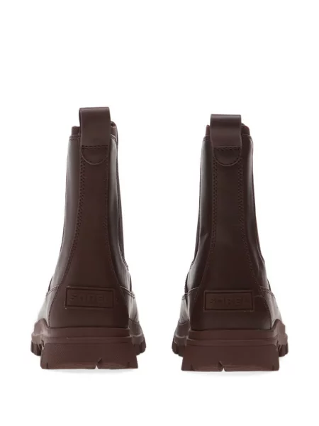 Botine chelsea Sorel roșu