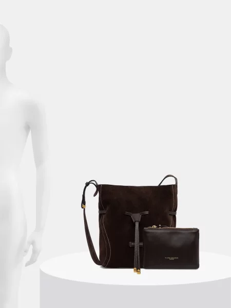 Замшевая сумка Gianni Chiarini