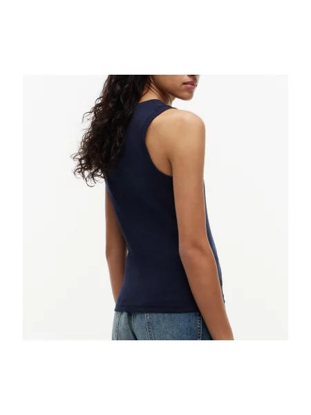 TOMMY HILFIGER Top bleumarin albastru