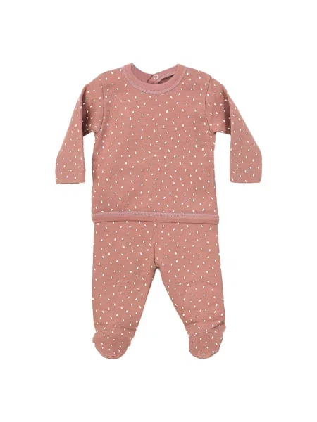 Pijamale copii Babidu maro