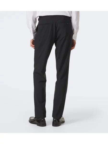 Pantaloni Tom Ford de lână negru