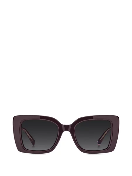 Ochelari de soare Tommy Hilfiger cu imprimeu geometric violet