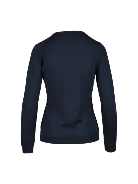 Sweter Ballantyne wełniany niebieski