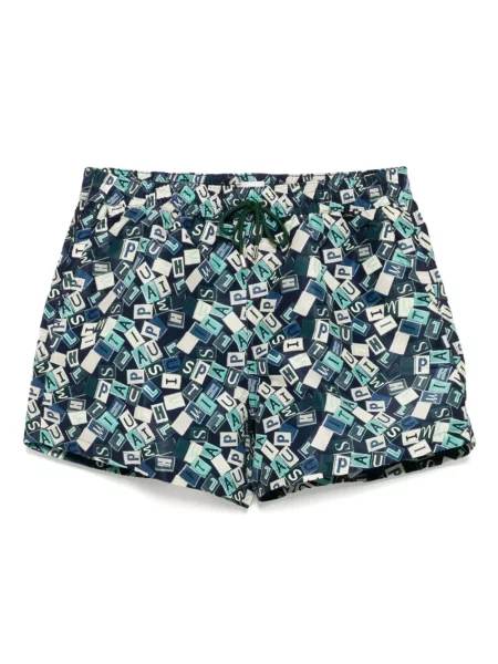 Slip de baie Paul Smith cu imagine albastru