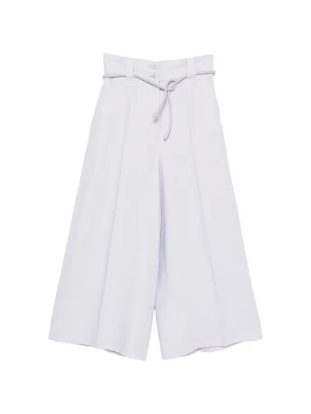Cu centură decupat pantaloni Zimmermann violet