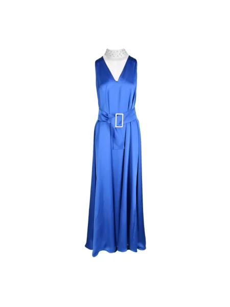 Długa sukienka maxi Access Fashion niebieska