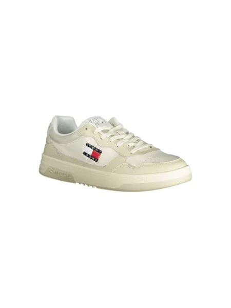 Trampki Tommy Hilfiger skórzane beżowe