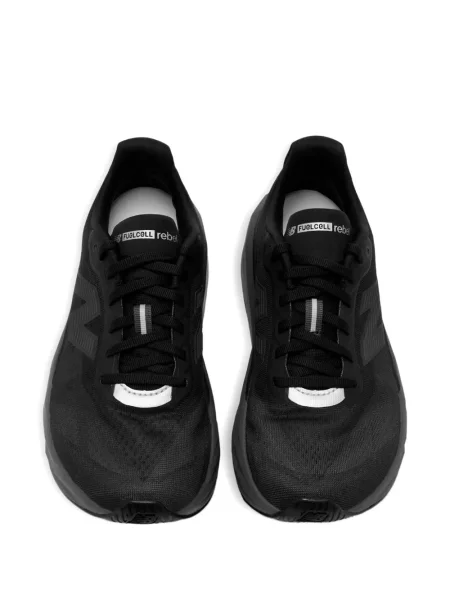 Велурени чехли New Balance на платформе сиво