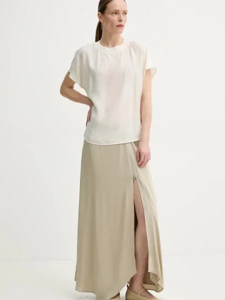 Блузка Marc O'Polo однотонна бежевий