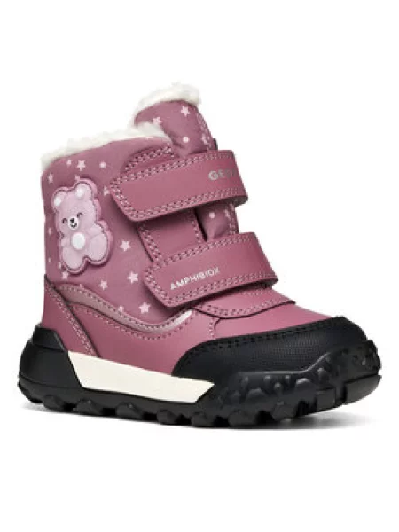 Geox Snehule B Trekkyup Girl B Abx M ružová