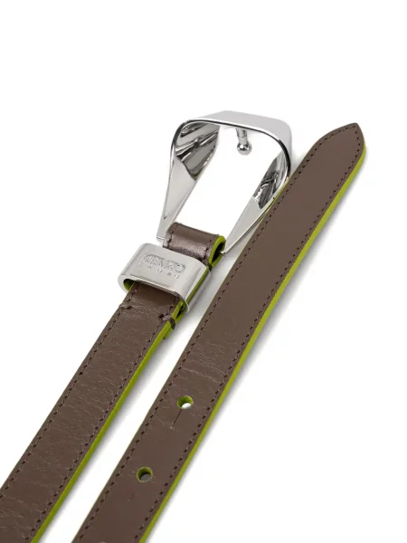 Curea Kenzo din piele maro