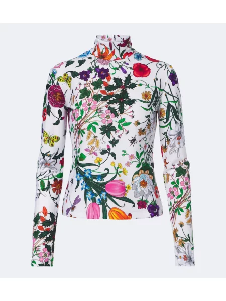 Top Gucci cu imagine din jerseu