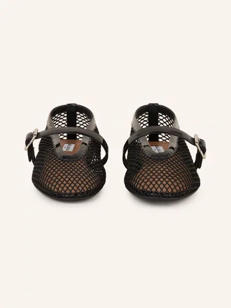 Alaïa Paris Baleriny schwarz czarne