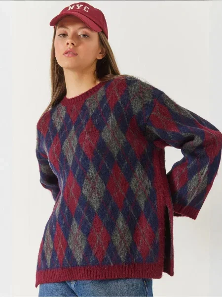 Bianco Lucci Svetr Pullover' červená