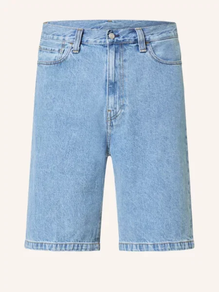 Carhartt Wip Džínové Šortky Landon Loose Fit heavy stone washed