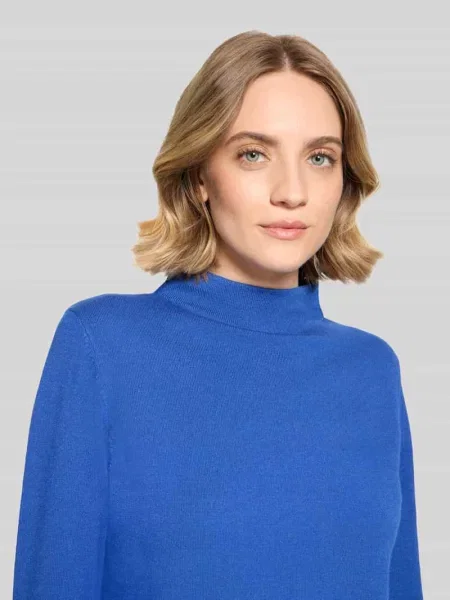 Sweter o kroju regular fit z mieszanki model NOS AUGUST' Betty Barclay niebieski
