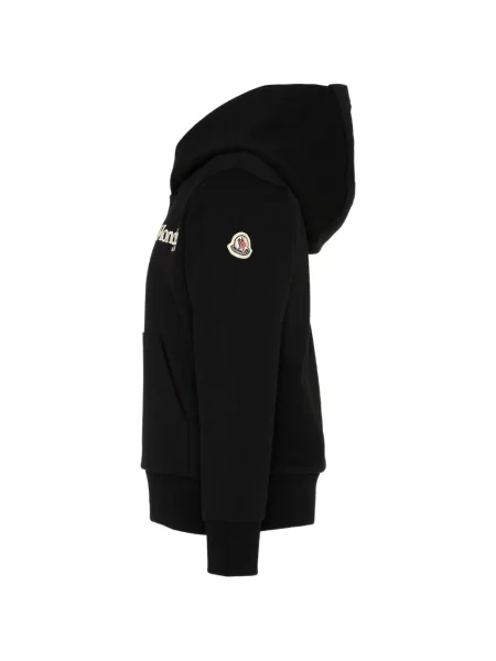Bluza z kapturem dziecięca Moncler Enfant czarna