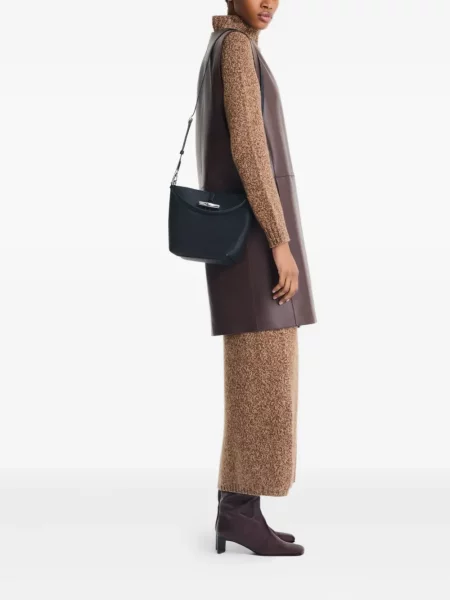 Geantă bucket Longchamp negru