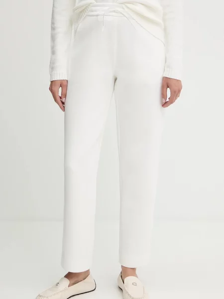 Спортен панталон MM FURIO с изчистен дизайн бяло