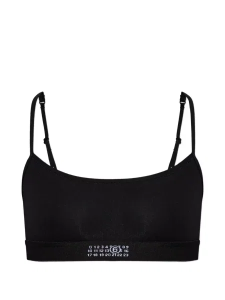 Sutien Mm6 Maison Margiela cu imagine negru