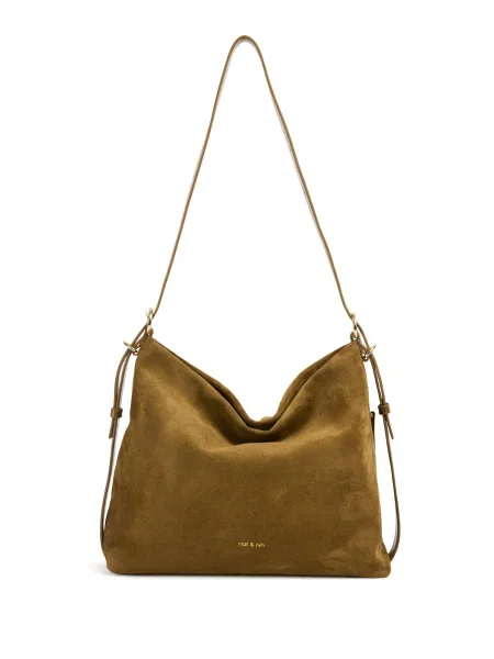 Nat&Nin Torba za čez ramo Moreen pikčasto rjava