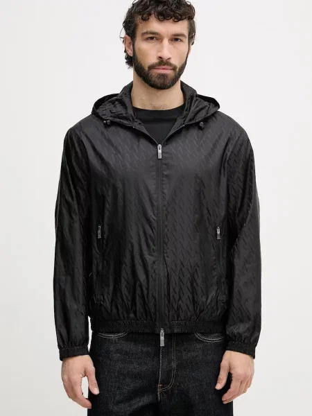 Armani Exchange geacă de tranziție bărbătească negru