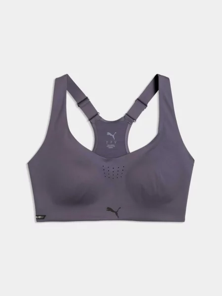 Спортивний топ PUMA Pwrmode Bra High комбінований верх сірий