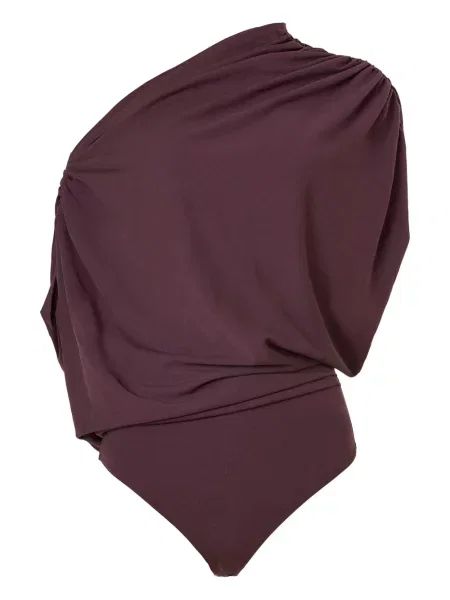 Body Wolford asimetric roșu
