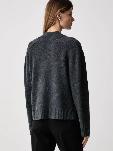 Tommy Hilfiger kardigan z wełną szary