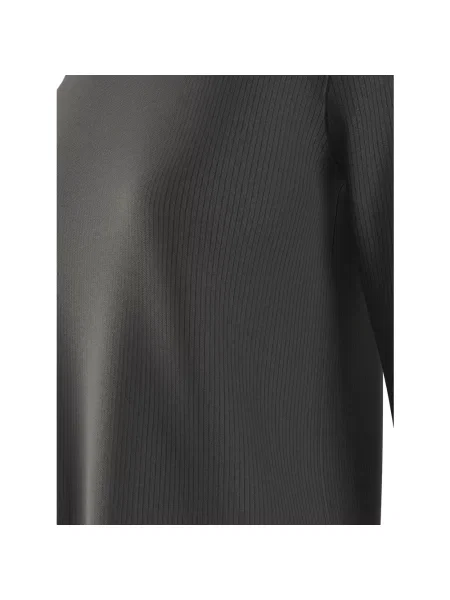 Sweter Calvin Klein z okrągłym dekoltem czarny