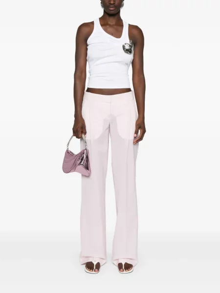 Marškinėliai be rankovių Coperni balta
