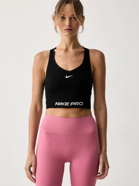Nike športová podprsenka Pro Seamless čierna