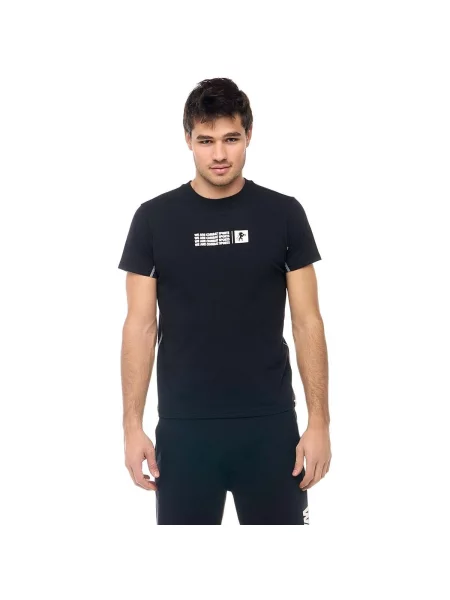 Scurt tricou Leone 1947 cu mâneci scurte negru